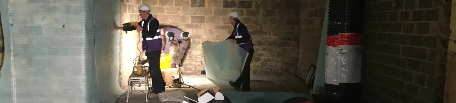 Commercial Basement Waterproofing & Wall Repairs
