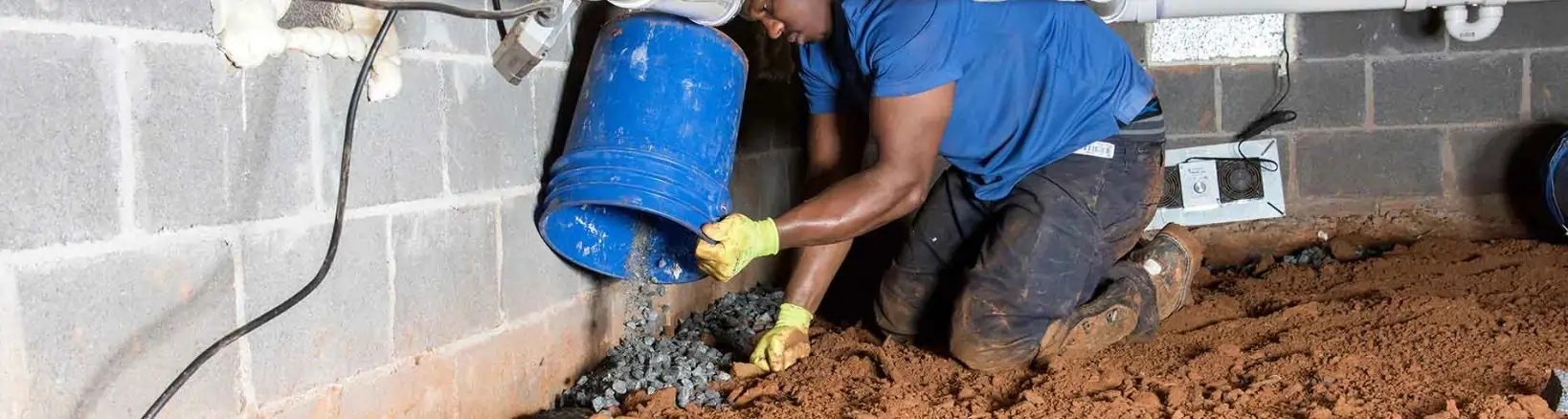 Crawl Space Pier and Beam Foundation Repair