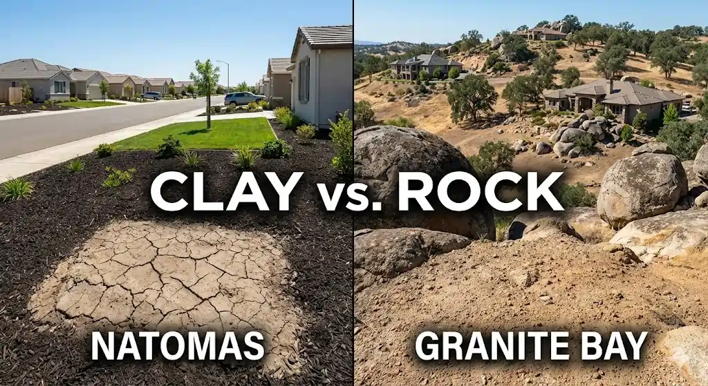 Granite Bay vs. Natomas: How Soil Types Affect Your Home Foundation