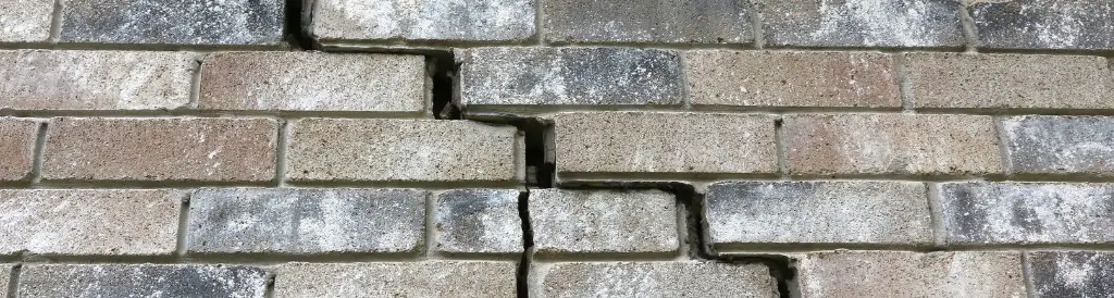 Wall Stairstep Cracks Elk Grove